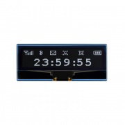 OLED-Display 2,23 '' 128x32px - SPI / I2C - schwarz und weiß -