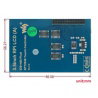 Touchscreen A - resistives LCD TFT 3,5 '' 320x480px GPIO für