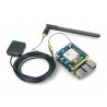 LTE GPS HAT - LTE / GPRS / GPS SIM7600E-H - Schild für