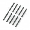 Stiftleiste 2x15 Pin - 2,54mm Raster - 10 Stück -