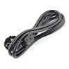 Computer-IEC-Netzkabel - abgewinkelt - Akyga - 1,5 m