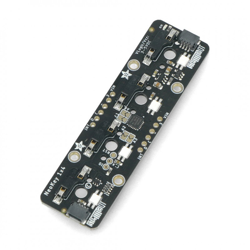 NeoKey - Tastenmatrix für Schalter - NeoPixels 1x4 - I2C -