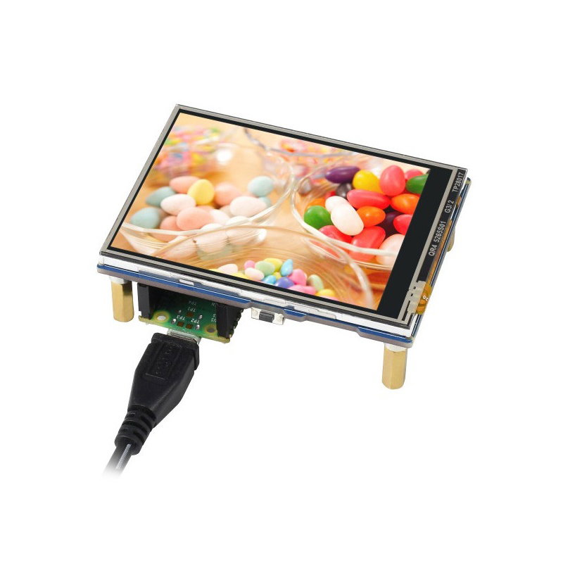 Resistiver IPS-Touchscreen LCD 2,8 '' 320x240px - SPI - 65K RGB