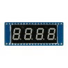 8-Segment-Anzeige x4 - rot - SPI - für Raspberry Pi Pico -