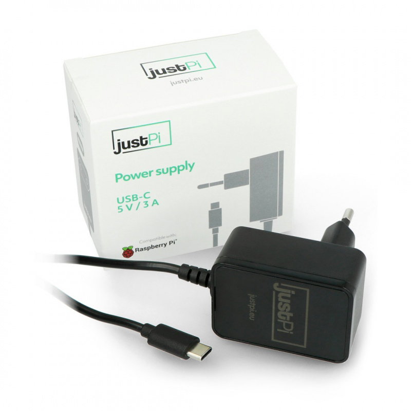 JustPi-Kit mit Raspberry Pi 4B WiFi 4GB RAM + 32GB microSD +