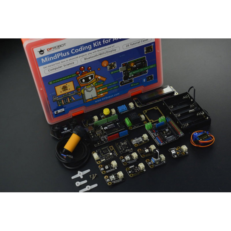 MindPlus Coding Kit for Arduino – eine Reihe von Modulen für