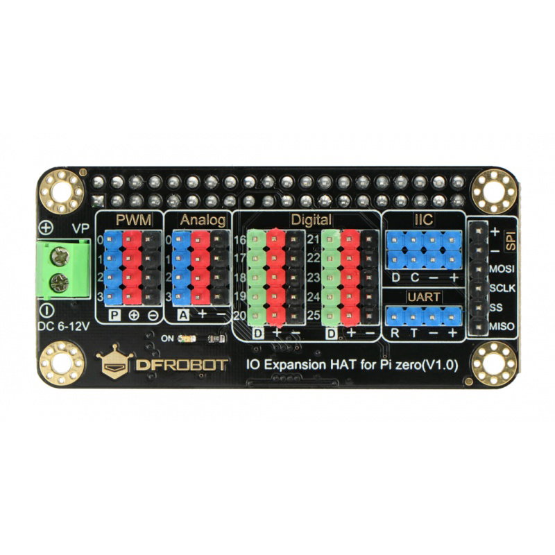 IO Expansion HAT - Pins Expander für Raspberry Pi Zero / Zero W