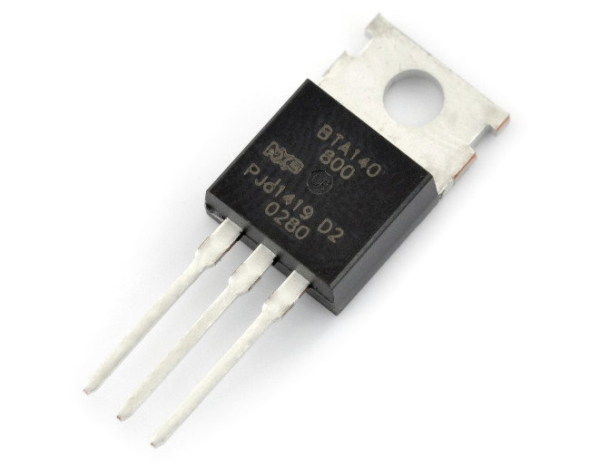 Der Triac BTA140-800