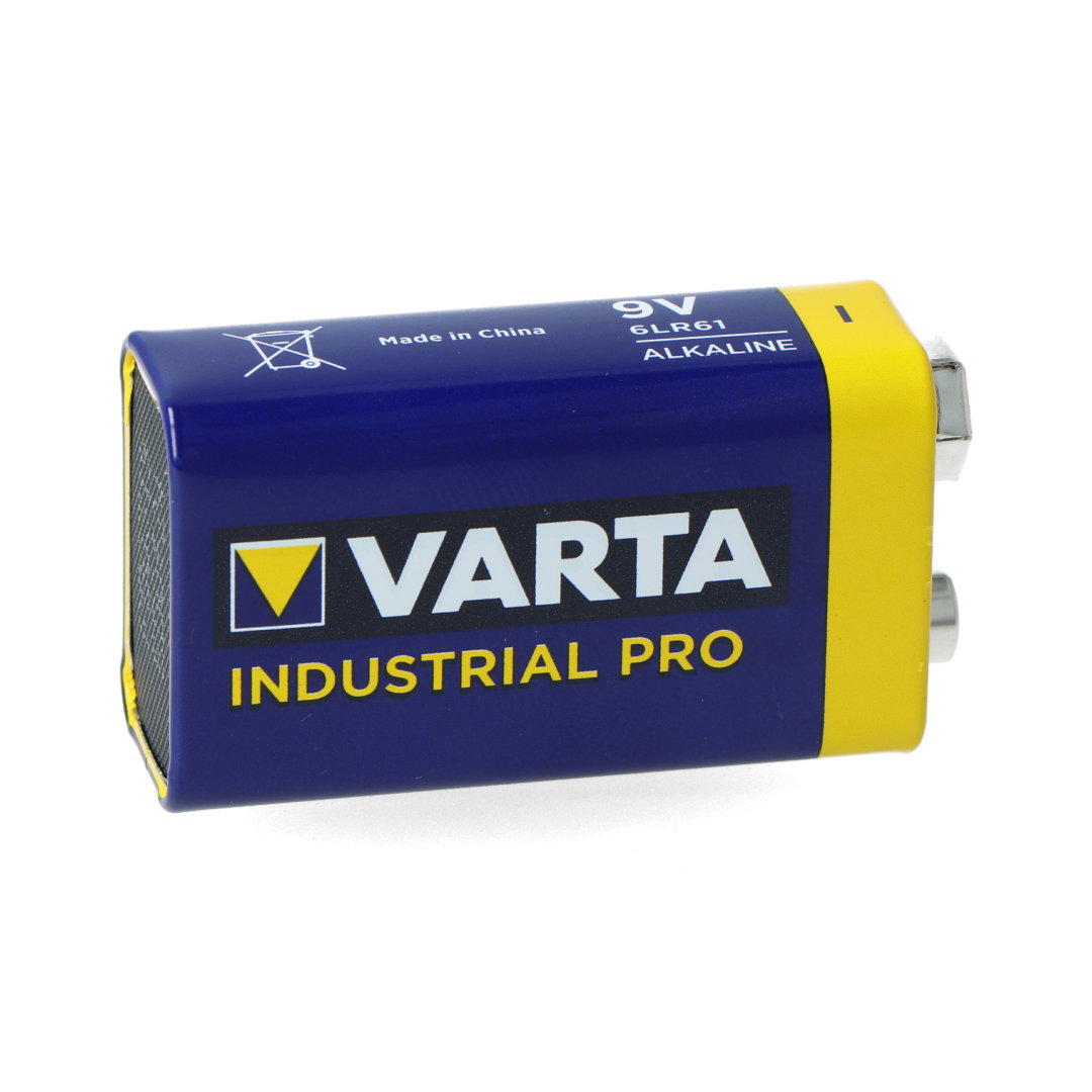 Eine9-V-Batterie mit einem speziellen Clip