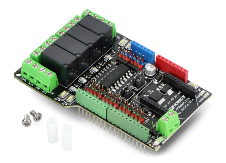 Relay Shield - DFRobot Relay Shield - moduł przekaźników dla Arduino