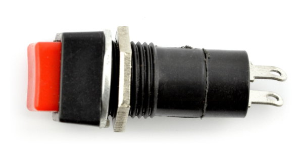 EIN_AUS-Schalter, quadratisch, 250V / 1A - rot