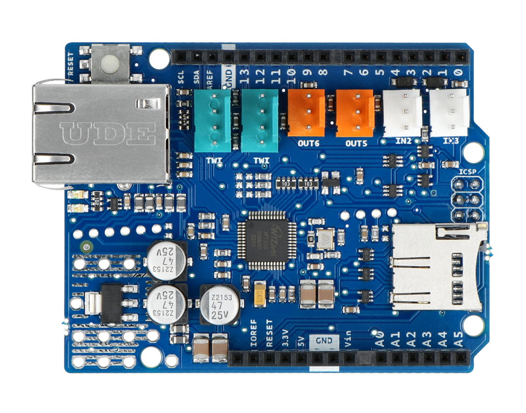 Arduino Ethernet Shield 2 - zusätzliche Funktionen