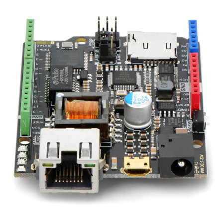 moduł Ethernet W5500 - DFRobot moduł Ethernet W5500 - DFRobot - arduino - shield - nakładka - leonardo
