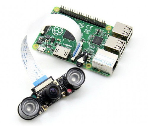 Weitwinkel-IR-Kamera – Raspberry Pi