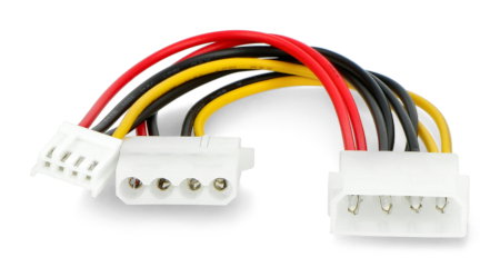 Molex - Mini-Molex + Molex-Kabel