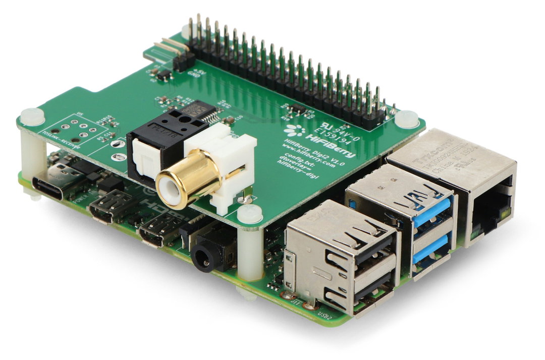 HiFiBerry Digi+ standard HiFiBerry Digi2 Standard - karta dźwiękowa do Raspberry Pi