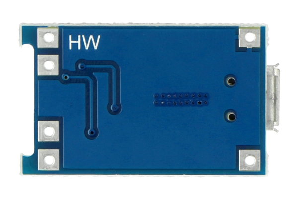 Das Modul verfügt über 6 Klemmen und einen microUSB-Anschluss