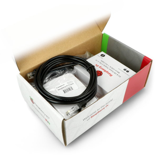 Raspberry Pi 3B + offizielles Zubehör