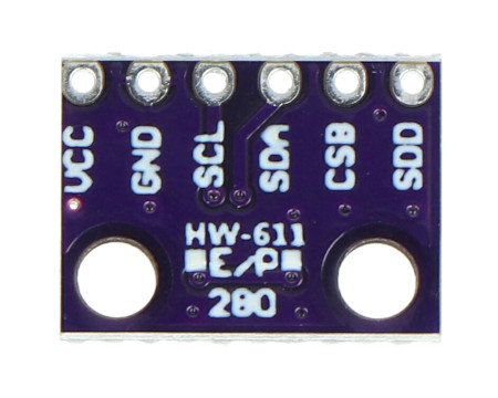 Die Pins des BMP280