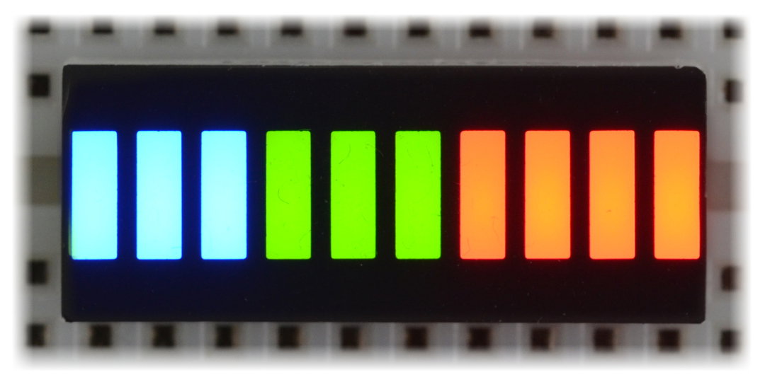 Lineal-LED-Anzeige