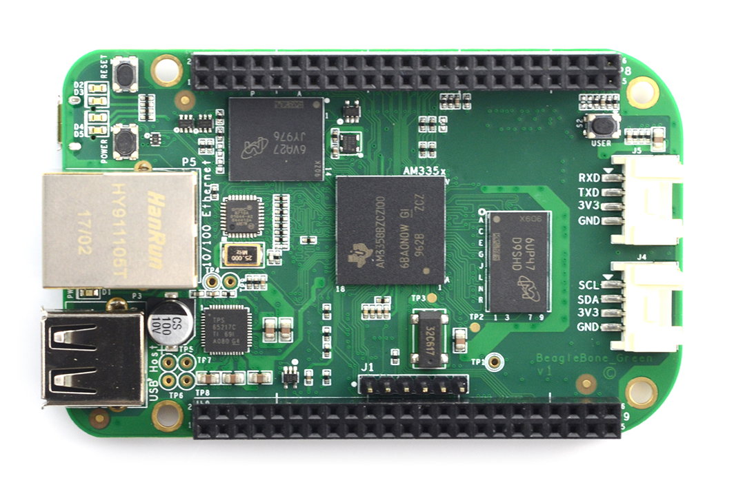 Spezifikation des Minicomputers BeagleBone