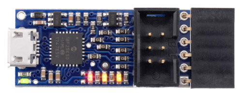 USB AVR v2.1 Programmierer - microUSB 3.3V / 5V - Pololu 3172