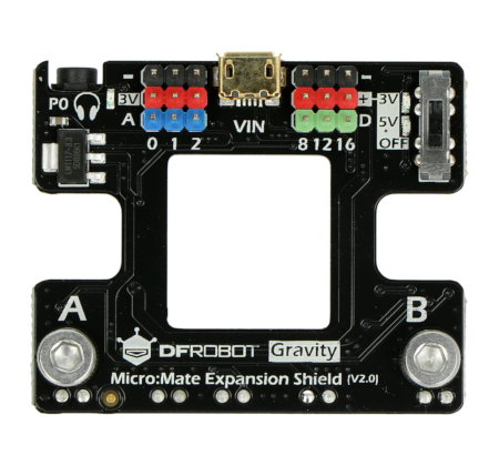 Micro: Mate - Erweiterungsplatine für Micro: Bit