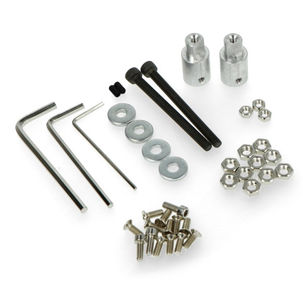 Das Kit enthält auch Montagematerial.
