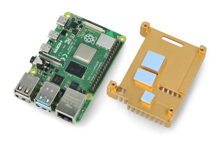 Installation von Thermopads auf dem Gehäuse