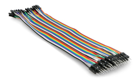 JustPi Verbindungskabel Set - Buchse-Stecker 20 cm 40 Stk
