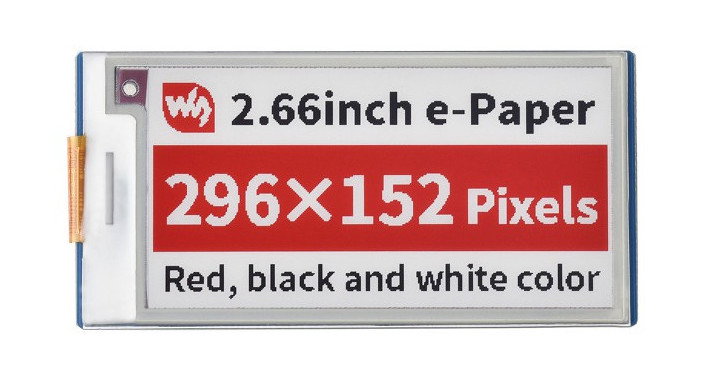 E-Paper-Display für Raspberry Pi Pico