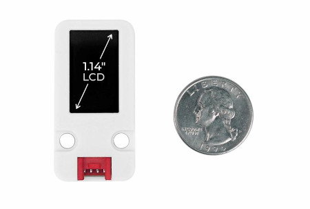 Einheitserweiterungsmodul in Form eines LCD-Displays von M5Stack.