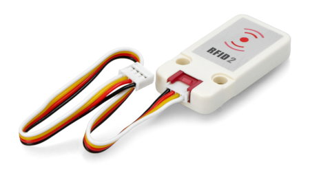 RFID 2 WS1850S Reader im Set mit Anschlusskabel mit Grove-Stecker.