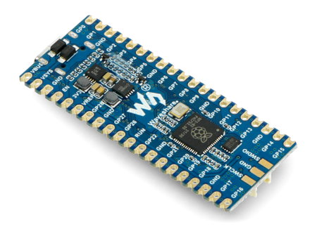 RP2040-LCD-0.96 - Rückansicht.