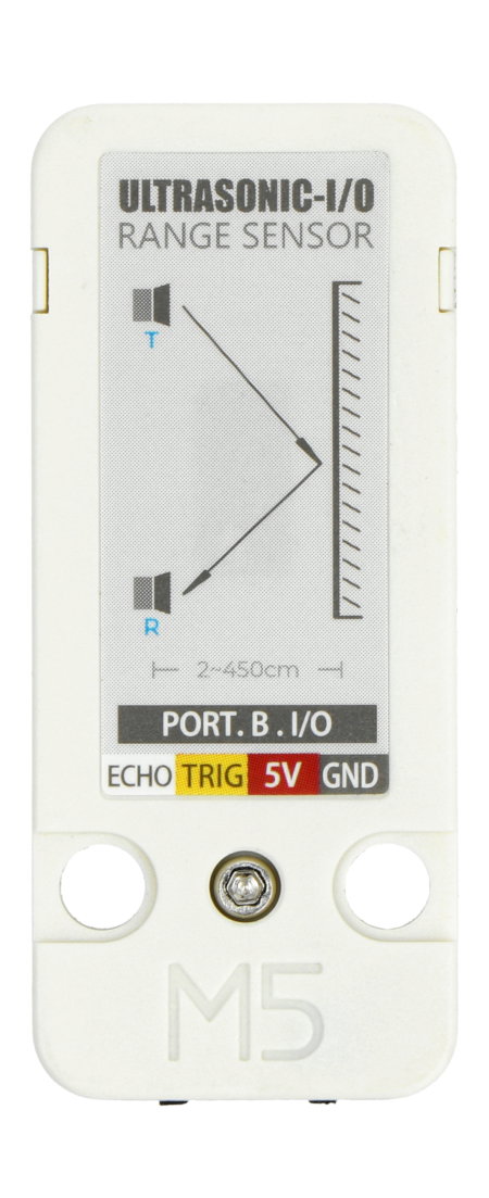 Ultraschall-E/A-Abstandssensor RCWL-9620 - Einheitserweiterungsmodul für M5Stack-Entwicklungsmodule.