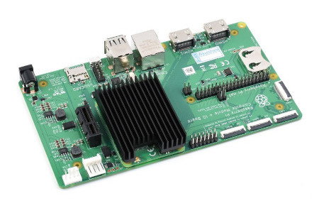 Spezieller Aluminiumkühlkörper für Raspberry Pi CM4