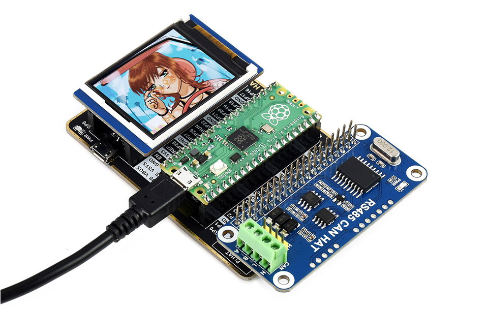 Pin-Expander für Raspberry Pi Pico