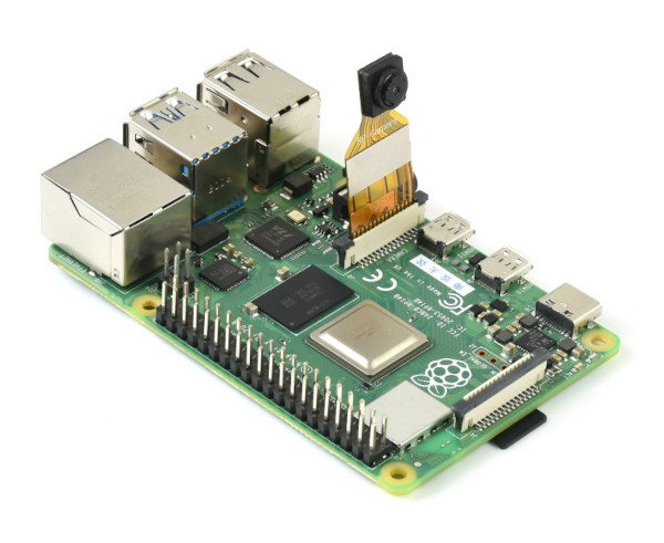 Anschlussbeispiel. Raspberry Pi ist nicht enthalten