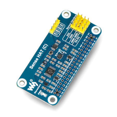 Sense HAT (C) - multifunktionaler Umgebungssensor - Shield für Raspberry Pi - Waveshare 23229*