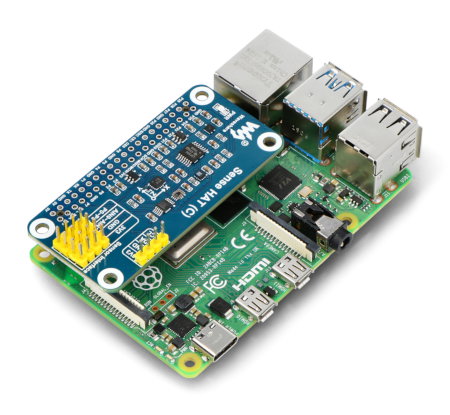 Sense HAT(C) von Waveshare. Raspberry Pi muss separat erworben werden.