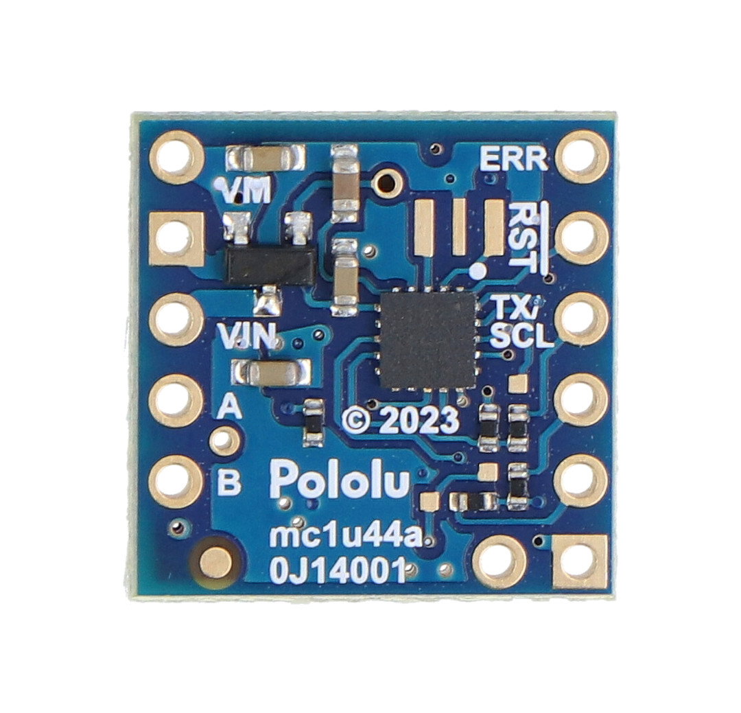 M1T550 - Einkanalige DC 22 V / 1,8 A Motorsteuerung - I2C-Schnittstelle - Pololu 5075