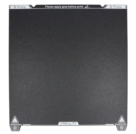 Doppelseitige glänzende PEO + matte PEI Werkbankabdeckung für Creality K1 Max - ohne Magnetaufkleber