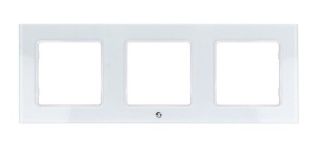 Shelly Wall Frame 3 - ramka do włączników ściennych Shelly Wall Switch - potrójna - biała