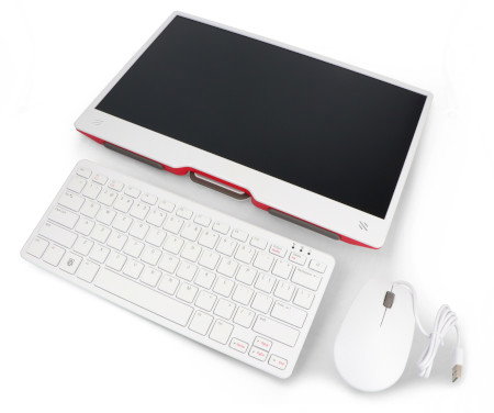 Das Herzstück des Kits ist der Raspberry Pi 500 - ein All-in-One-Gerät mit integrierter Tastatur und einem Broadcom BCM2712