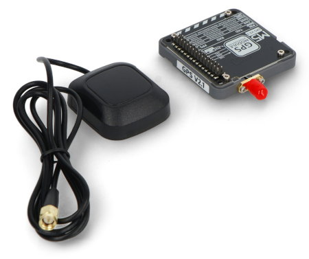 Moduł GPS v2.1 z anteną SMA - AT6668 - do modułów deweloperskich M5Core - M5Stack M003-V2.1