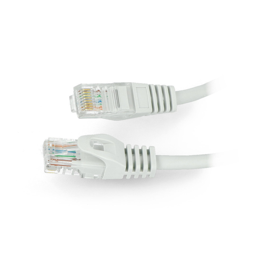 Netzwerkkabel - Ethernet-Patchkabel UTP 5e mit einer Länge von über 1 m, um eine Internetverbindung herzustellen. Wird in