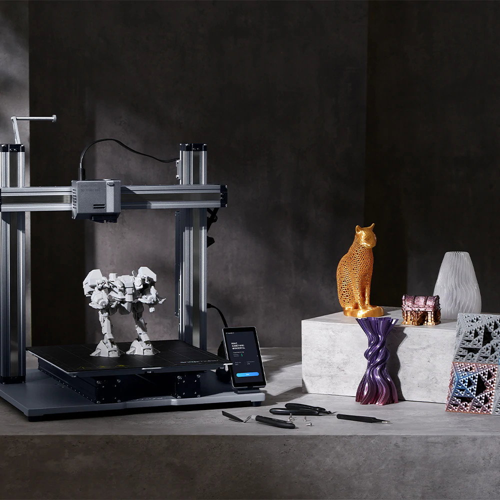 Der Snapmaker 2.0 3D-Drucker ist nicht Teil des Kits