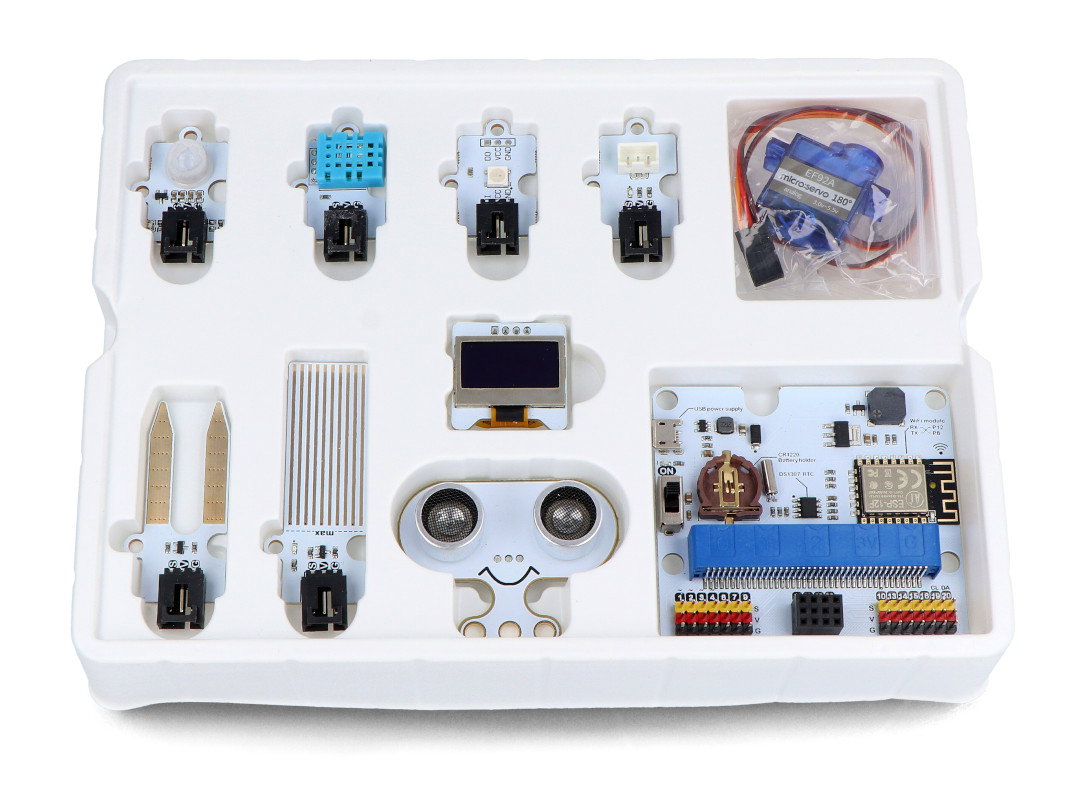 Das Kit ermöglicht die Erstellung einer Vielzahl von Projekten