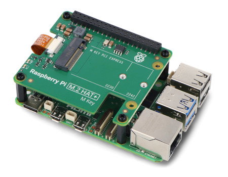 Raspberry Pi M.2 HAT+ do Raspberry Pi 5