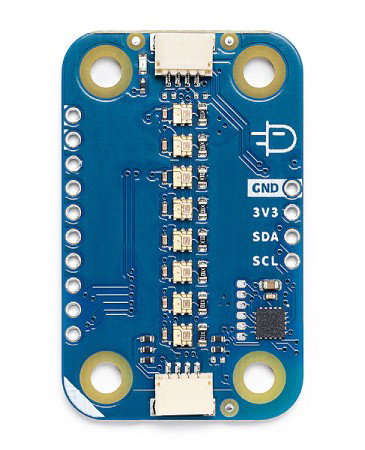 Arduino Modulino Pixels - moduł 8 diod LED RGB - Qwiic - ABX00109